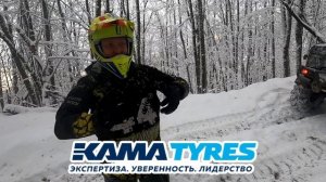 Ищем дорогу через домик на горе. Дружеская покатушка с клубом Южное Направление и Kvadro KMV.