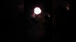 Feu d artifice au lac kir de Dijon avec thomas