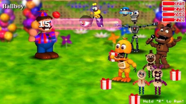 Fnaf world6: открыл 6 локацию и новых персонажей