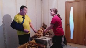 День табаковода зимой. Часть 2. Наша жизнь в деревне