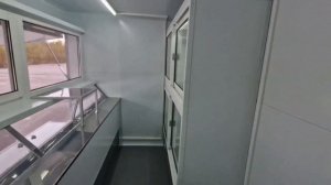 Торговый прицеп, фудтрак, автолавка. Модель: Классика. Размер: 4×2, с холодильным оборудованием