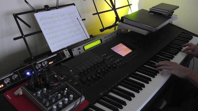 Kraftwerk "The Model" on Motif XF + Korg Tr rack смотреть онлайн