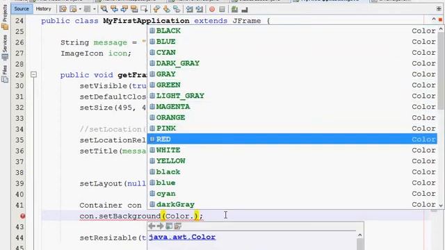 JAVA SWING GUI - LOGIN APPLICATION - PART 4 смотреть онлайн