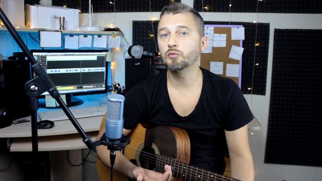 Как сыграть на гитаре с перкуссией. Урок. смотреть онлайн