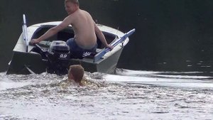 По воде на охотничьих лыжах. Возможно? Проверим!