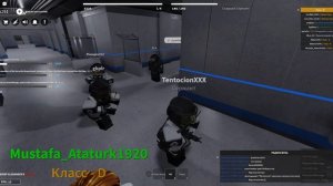 SCP ROLEPLAY Roblox Отыгровка Рп за Службу Безопастности