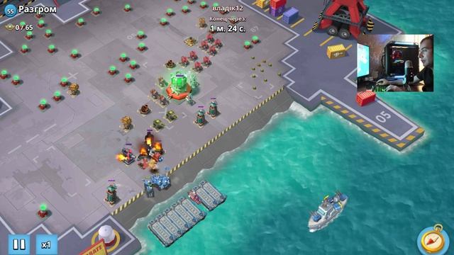 Boom Beach Бум Бич Развиваем базу с нуля (часть 96) смотреть онлайн