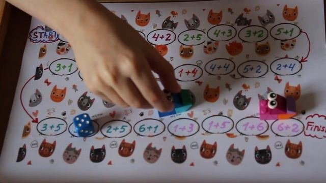 Дети обожают эту игру. Примеры математика. Играем и учимся считать