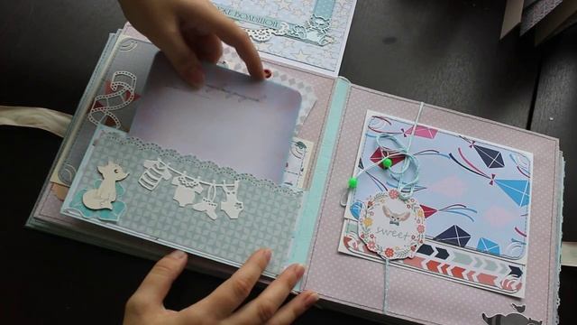 Скрапбукинг.Альбом для мальчика Ярослава.mp4 смотреть онлайн