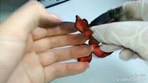 венок в готическом стиле из фоамирана 0,5 мм, тонировка лепестков пастелью)