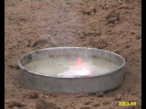 ВВЗ Реакция натрия с водой (большой кусок)