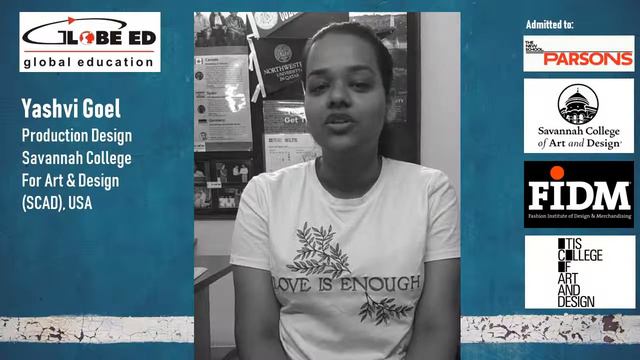 Globe Ed Student Experiences: Yashvi Goel - Savannah College of Art and Design смотреть онлайн