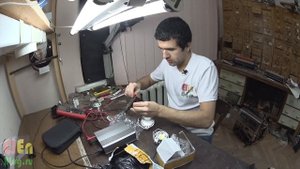 LED ДХО из Китая. Установка в родные фары.