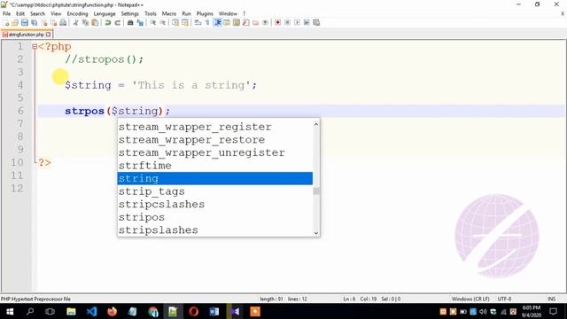 PHP String Function Bangla Tutorial | php Tutorial for Beginners Bangla - 9