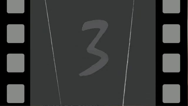 HD футаж. Обратный счет - старая кинопленка смотреть онлайн