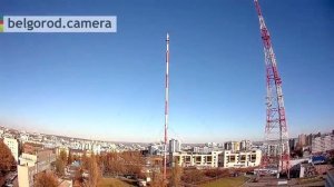 Timelapse. Демонтаж старой телевышки в Белгороде (14.10 - 18.12.2018 г.)