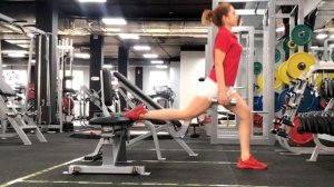 Болгарские Выпады. Упражнение для Ягодиц