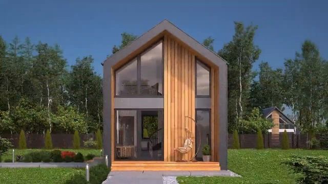 Проект дома Барнхаус смотреть онлайн