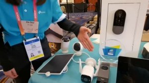 TP Link shows off their new Tapo Line of smart home technologies at CES 2023