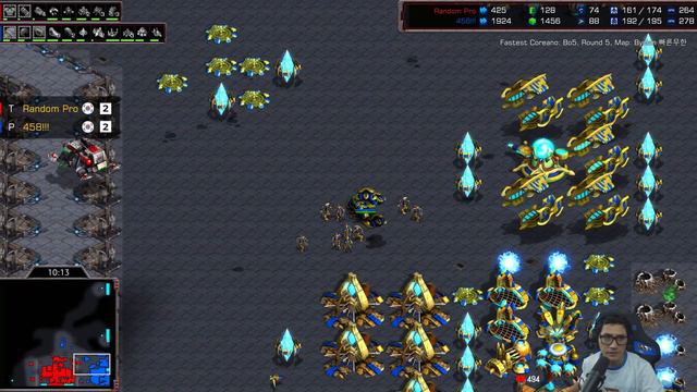 STARCRAFT FASTEST 🇰🇷 458 vs RANDOM PRO 🇰🇷 Round 5 смотреть онлайн