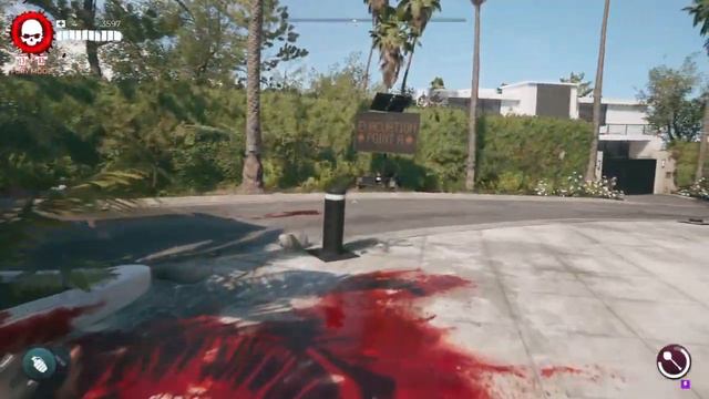 Dead Island 2 Killing some zombies