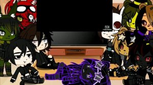 Xylem and fnia Reacts to Sister Location Animation FNAF