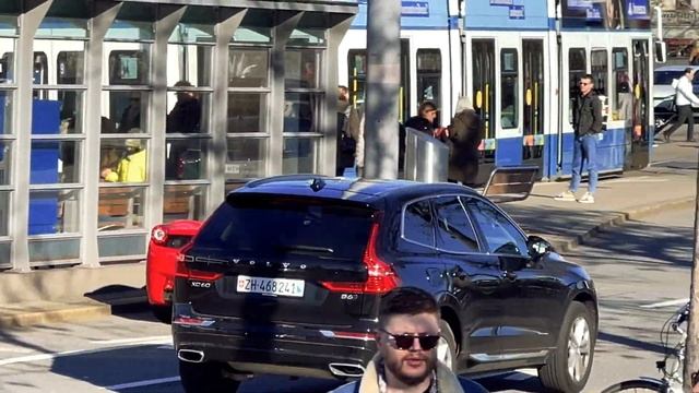 Supercars in Zürich 3.2.2024 Lamborghini Ferrari McLaren Porsche Mercedes 4K Carspotting