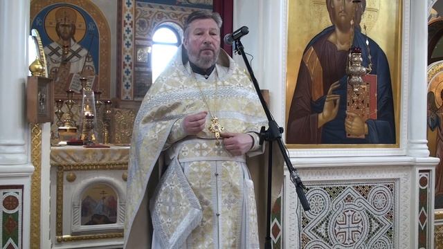 Проповедь отца настоятеля о Челнской иконе Богородицы (31.05.20) смотреть онлайн