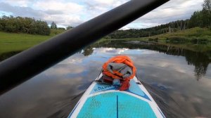 Сплав из Можайска в Звенигород по реке Москве | 92 км на сапборде