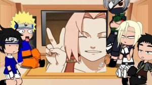 ?Naruto and friends react to Sakura?||2/2||Sasusaku||