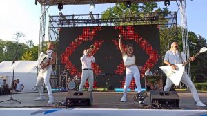 Кавер-группа "Рви баян". День железнодорожника - 2023 в Санкт-Петербурге