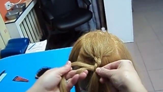 косичка из 4 прядей смотреть онлайн