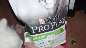 Purina Pro plan корм для стерилизованных котиков
