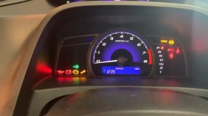 07-09 Honda Civik Как погасить датчик замены масла,Oil life reset