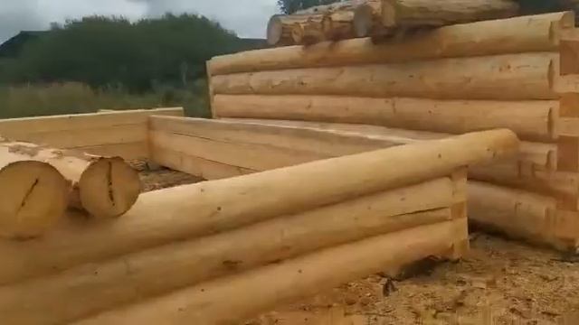 Сруб 6 на 6 от компании "Смол Дом" смотреть онлайн