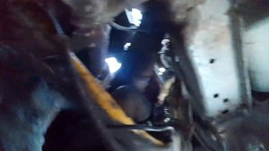 Снятие генератора AUDI 100 C3 1990 г. Часть 1.