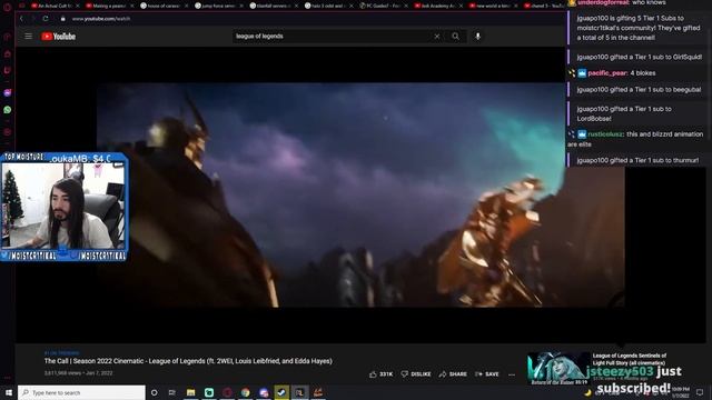 Moistcr1tikal Reacts To: "The Call | Season 2022 Cinematic-League of Legends (ft.2WEI, L Leibfried) смотреть онлайн