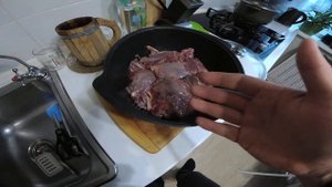 Жареный заяц с картошкой - простой рецепт