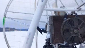 Аэролодка  ПНД 4.20 Тойота 1кр 70 сил.испытания...