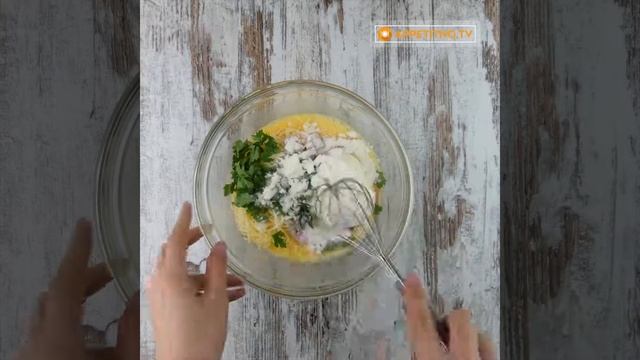 Запеканка с ветчиной и сыром