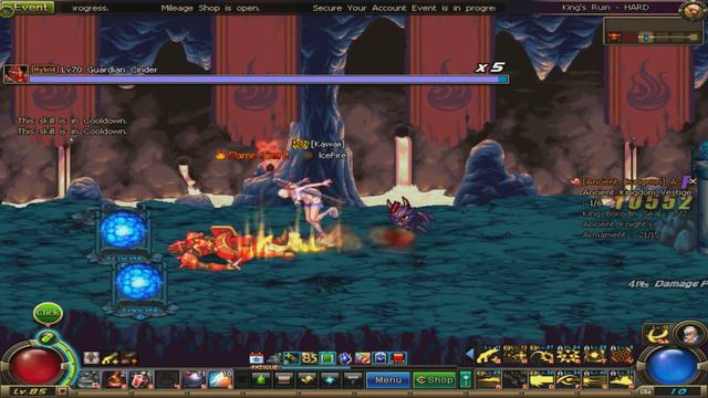 DFO F.Launcher King's Ruin Casual Run смотреть онлайн