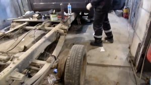 Переоборудование газели из цельнометаллической в бортовую.