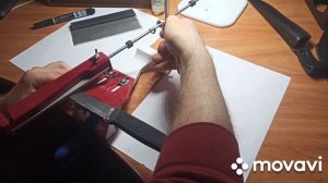 Заточка ножа на ТОЧИЛКЕ ЖУК
