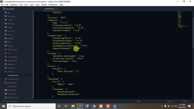 4. Laravel Bangla tutorial (Project Installation & Structure) #laravel #laravel_6