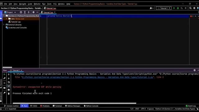 python for beginners | python tutorial | python basics | learn python