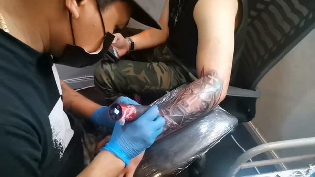 ANUBIS TATTOO | VLOG AND TATTOO #25 | TIME LAPSE смотреть онлайн