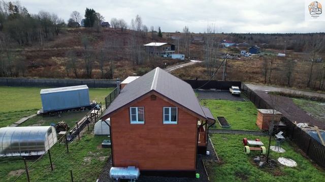 Видео обзор построенного домика в КП Никольское. смотреть онлайн