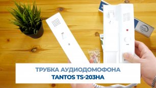 Аудиотрубка TANTOS TS-203HA разбор и особенности установки