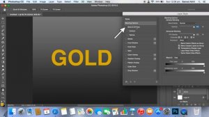 How to Create Gold Text Effect in Photoshop SA tutorial - HD Tutorial.