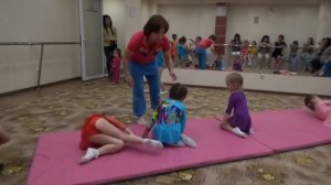 Художественная гимнастика, показательные выступления, дети 4 5 лет/Rhythmic gymnastics,